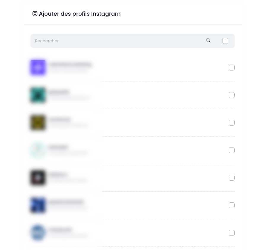 Profil instagram connexion